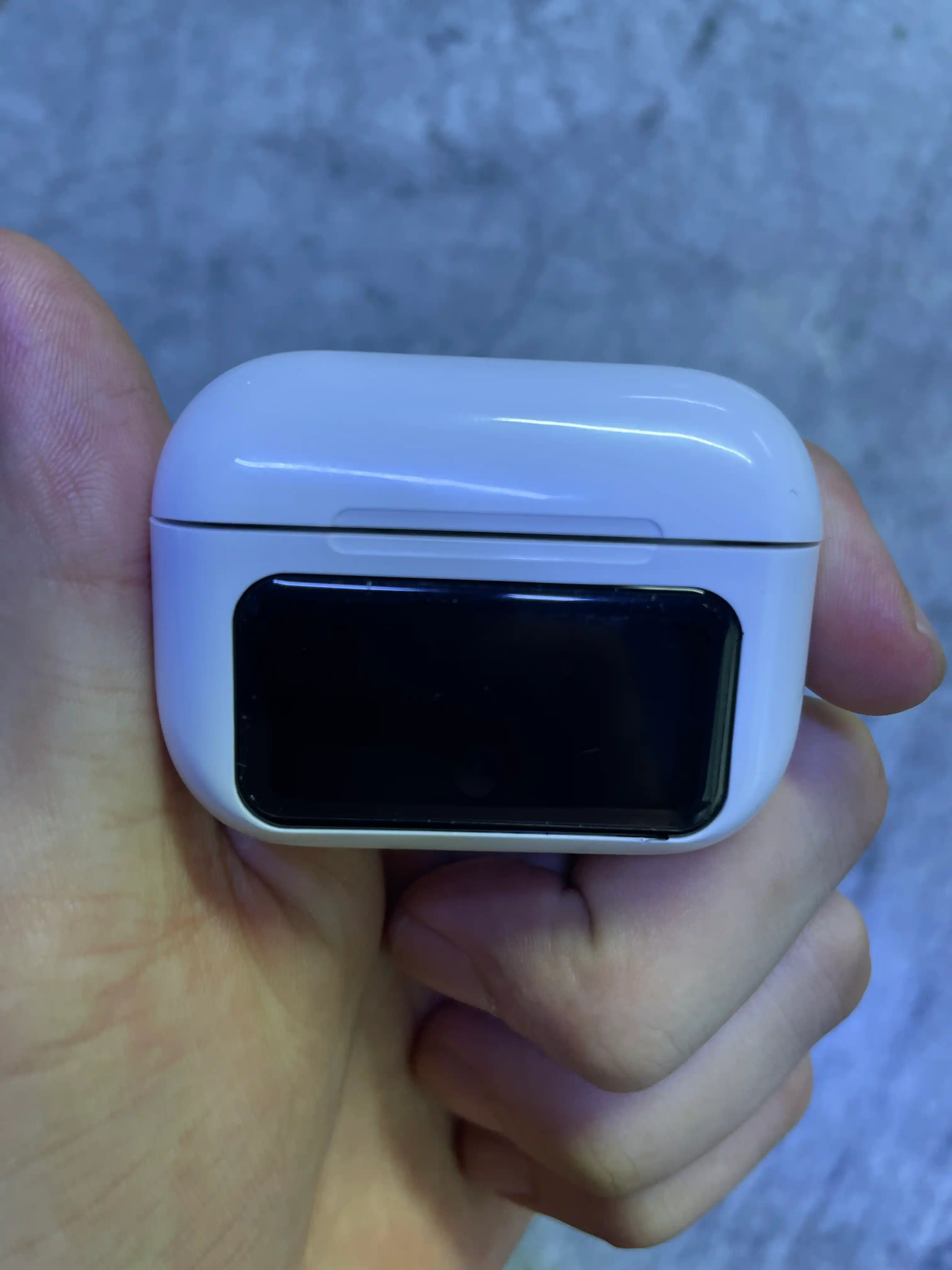 Simsiz Bluetooth naushnik A9 Pro, smart ekranli, ANC, USB-C, mikrofon, kuchli bass