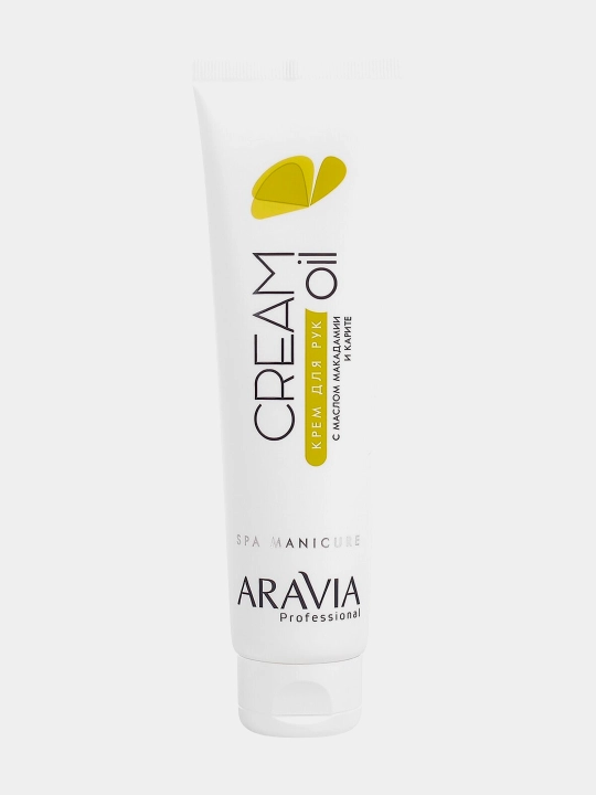 Qo‘l uchun ARAVIA PROF CREAM OIL kremi, makadamiya va karite moyi bilan, 100 ml - 