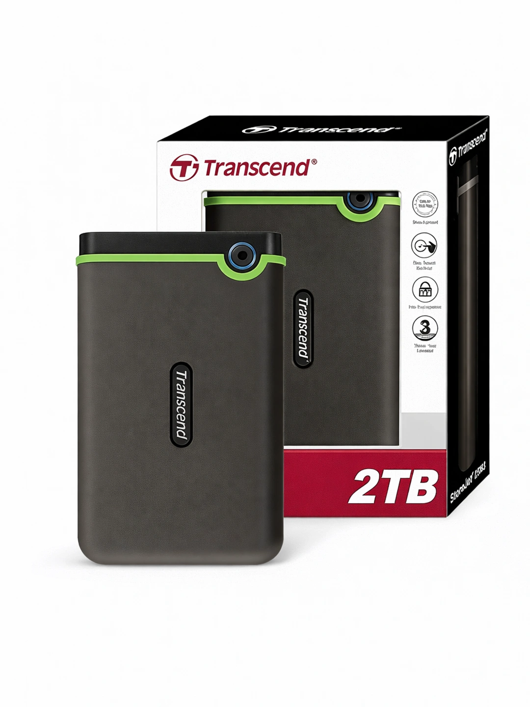 Diskka Rasmi Tashqi qattiq disk HDD Transcend 2TB StoreJet 25M3 2.5 2000000 so'mga ...