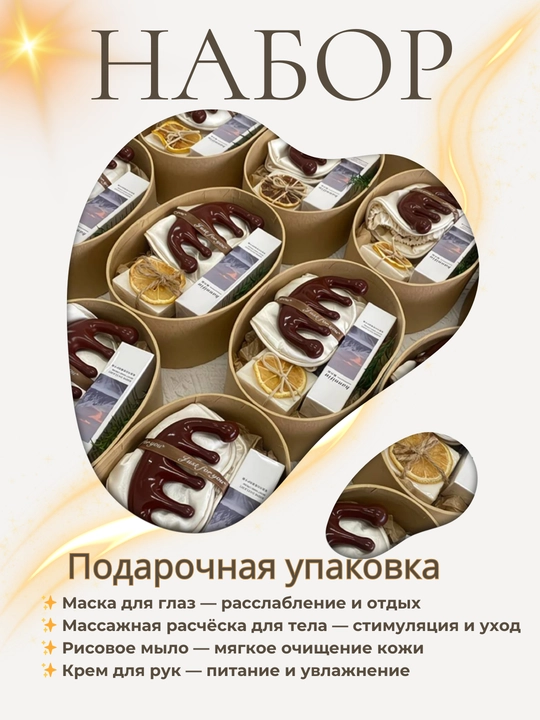 Набор подарочный для ухода за телом и релаксации
