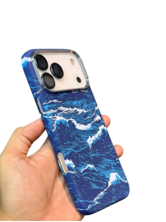 IPhone 17 Pro / Pro Max / 17 Air uchun Luxo Life karbon magnitli g‘ilof Anti-shock
