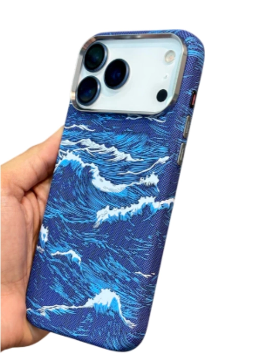 IPhone 17 Pro / Pro Max / 17 Air uchun Luxo Life karbon magnitli g‘ilof Anti-shock