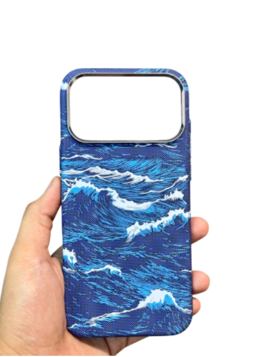 IPhone 17 Pro / Pro Max / 17 Air uchun Luxo Life karbon magnitli g‘ilof Anti-shock