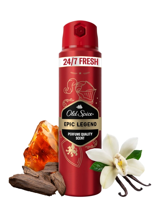 OLD SPICE Epic Legend tana uchun dezodorant sprey, 150 ml