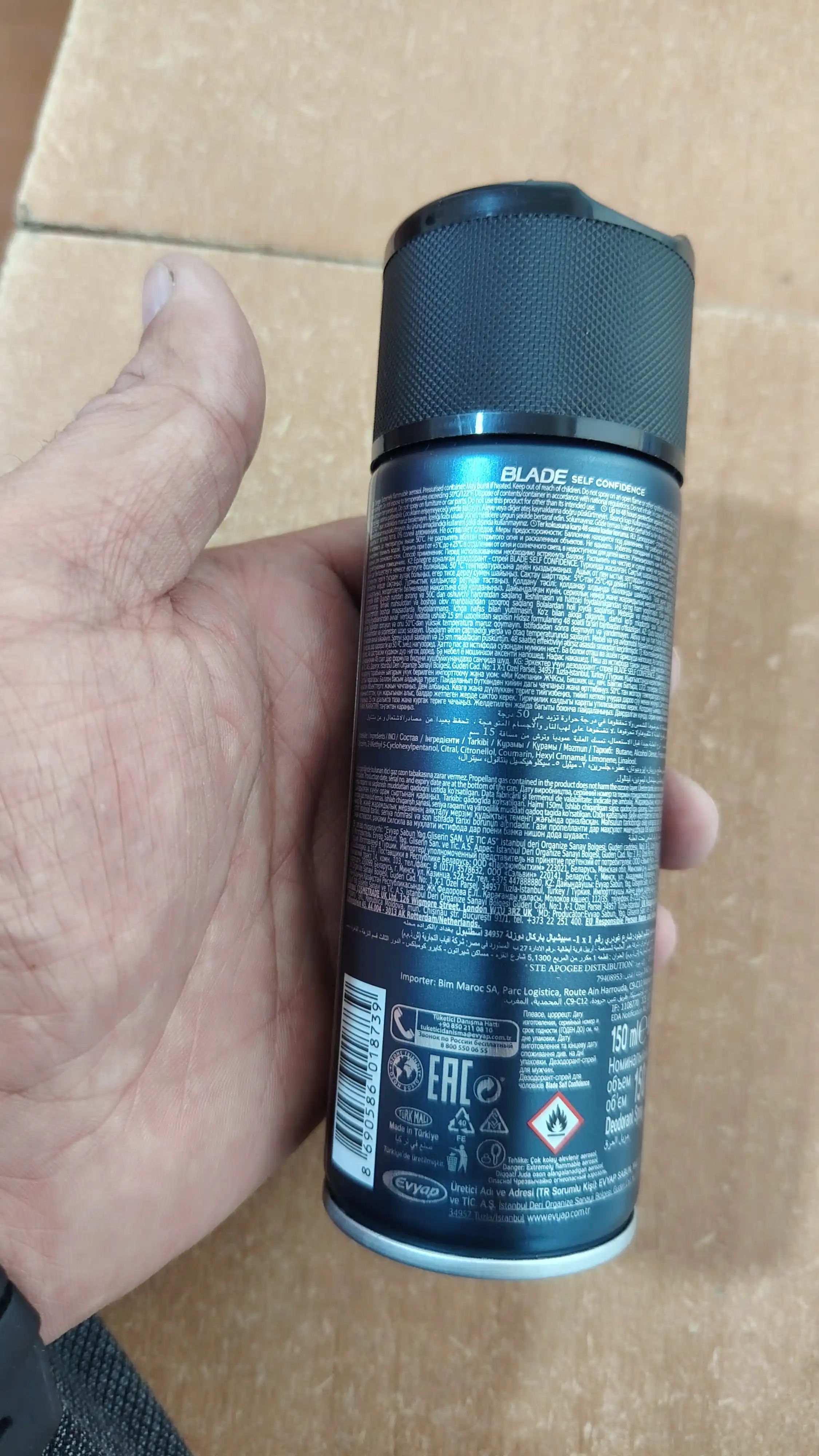 Dezodorant Blade Self Confidence, 150 ml
