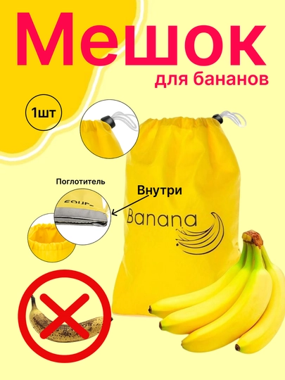 Сумка для длительного хранения фруктов и овощей
