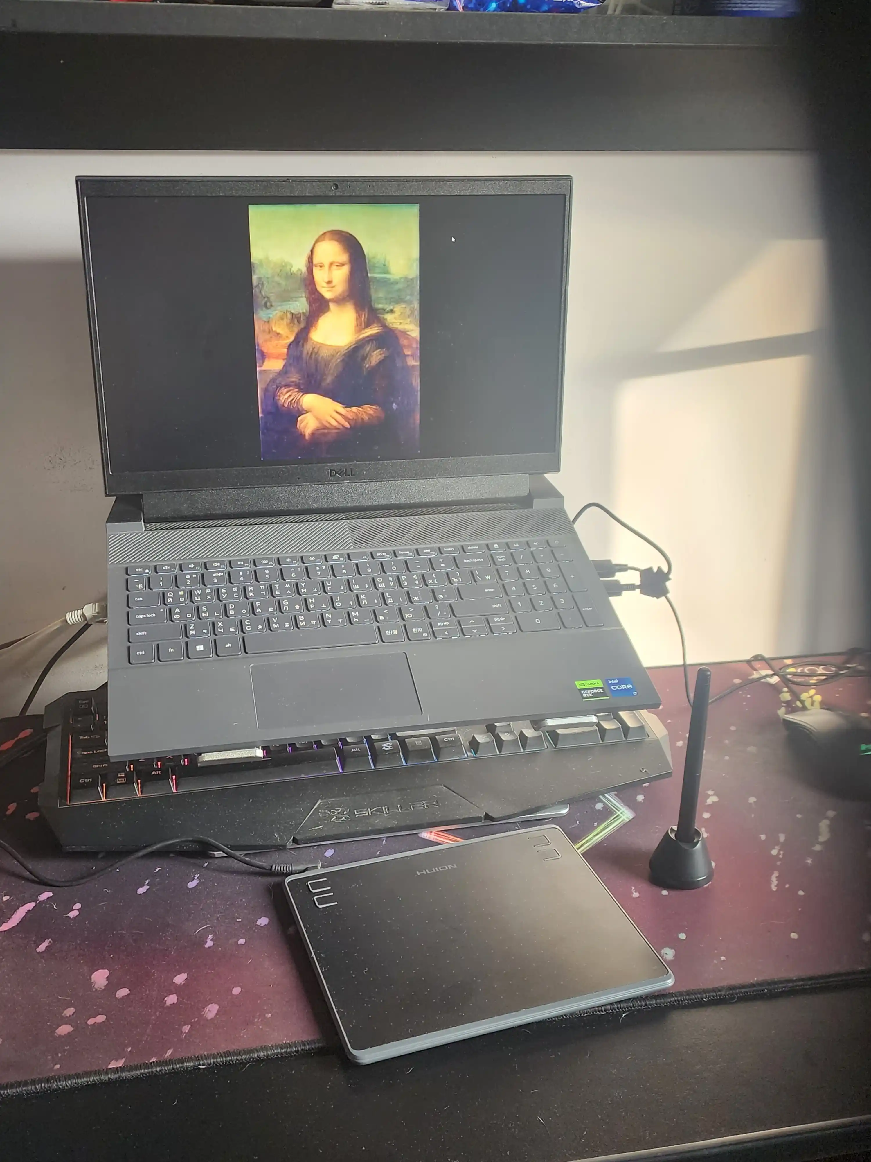 Графический планшет HUION с пером без батареи