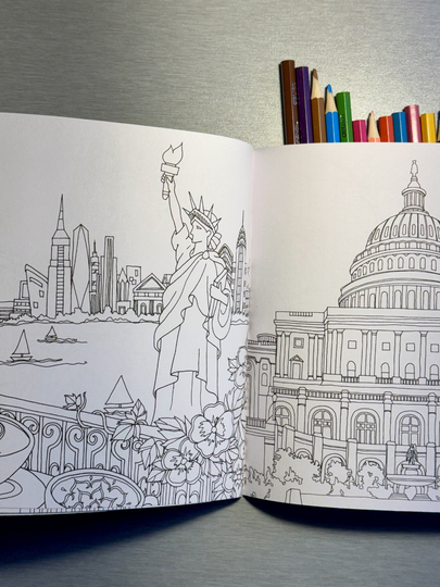 Мандала, антистресс, раскраска для взрослых, 24 картинки, качественная бумага