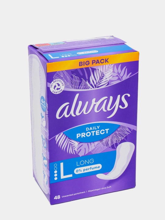 Kundalik gigienik prokladkalar Always Extra Protect Large Fresh, 48 dona