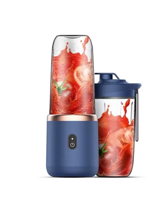 Portativ mini blender – kokteyl va smuzi uchun, 500 ml, 1200 mA·soat, USB zaryadlash - 