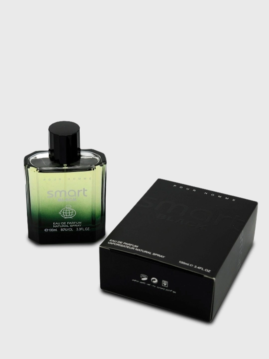 Parfyumlangan suv Smart Black Pour Homme, erkaklar uchun, 100 ml