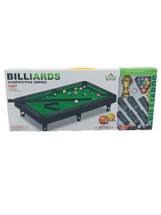 Bolalar uchun Billiards HB9900 o'yinchoq bilyard to'plami stoli bilan - 