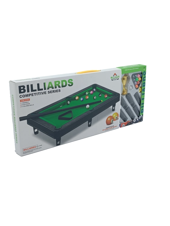 Bolalar uchun Billiards HB9900 o'yinchoq bilyard to'plami stoli bilan