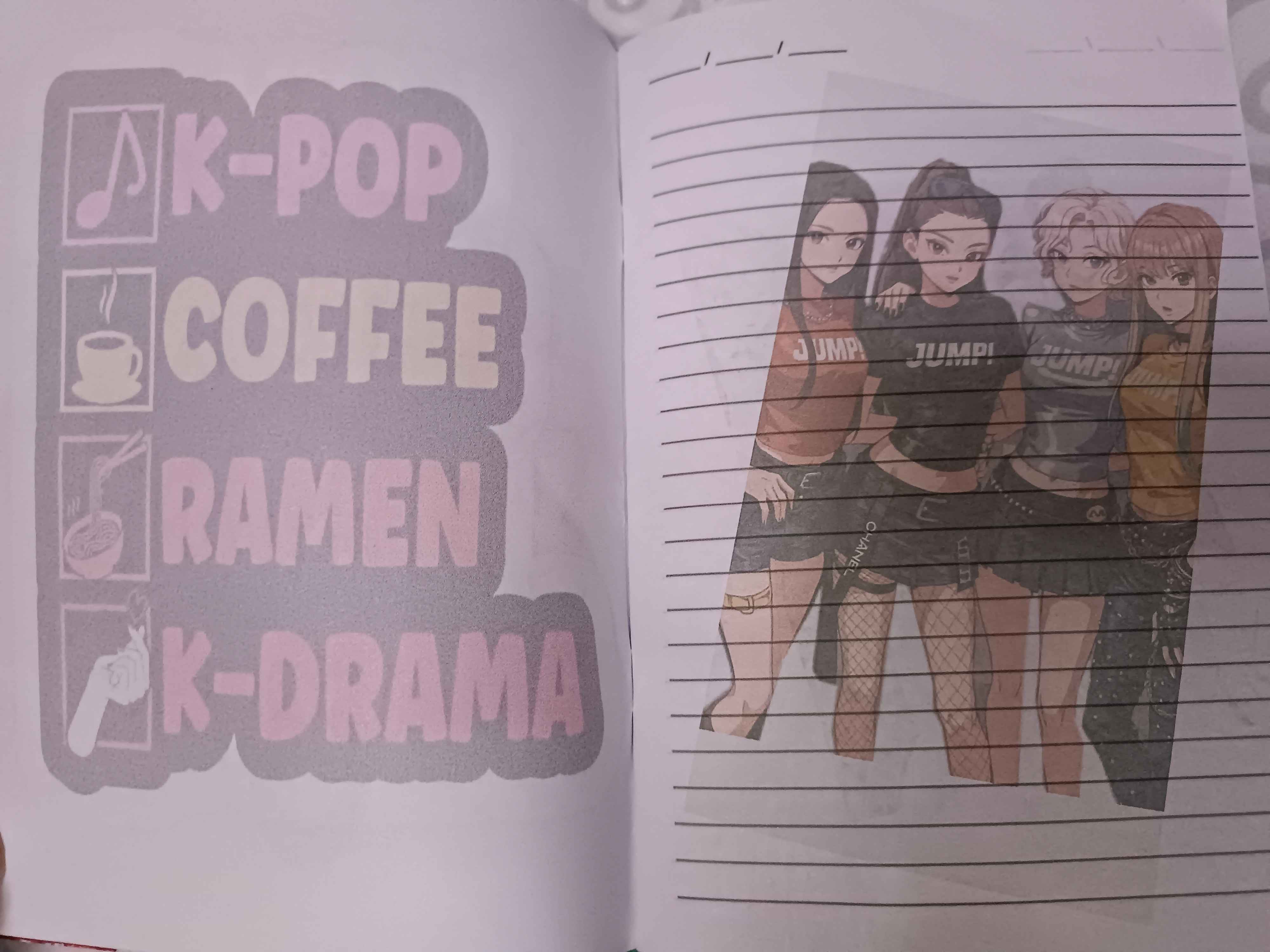 KPOP, BTS, BLACKPINK rasmli daftar