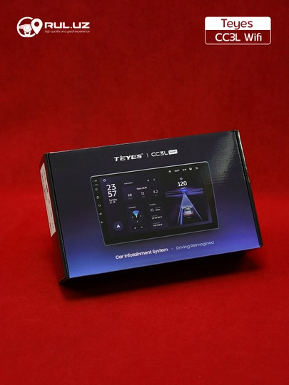 Автомобильный монитор "Teyes CC3L WIFI", на Cobalt, Nexia 3, Gentra, с рамкой и штекером — RULUB-TEYESWIFI-cobalt