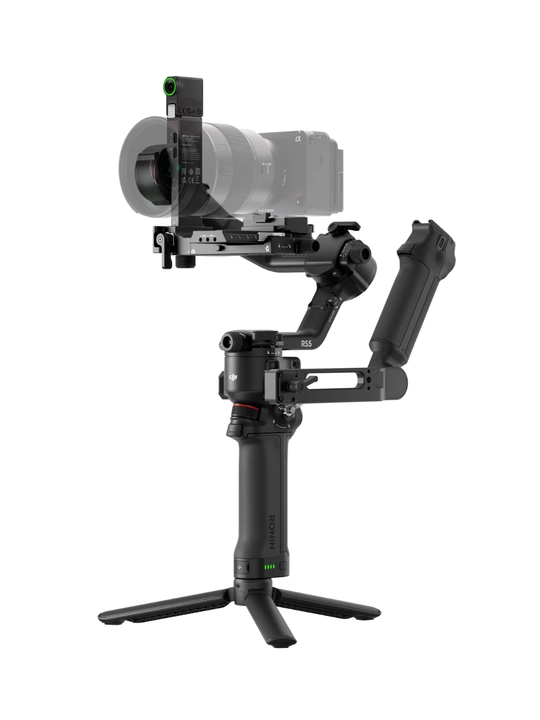 DJI RS 5 Combo professional 3 o‘qli gimbal stabilizatori, intelligent tracking bilan