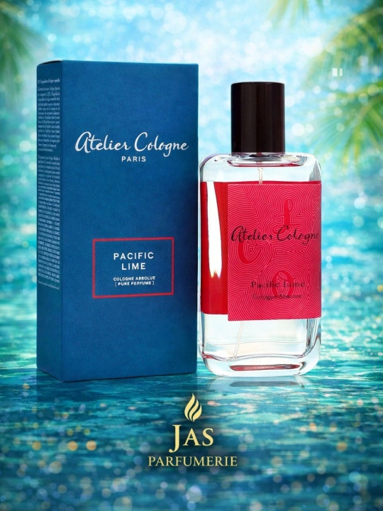 Ayollar va erkaklar uchun parfumlangan suv,atelier cologne pacific lime  100ml, Fransiya - 