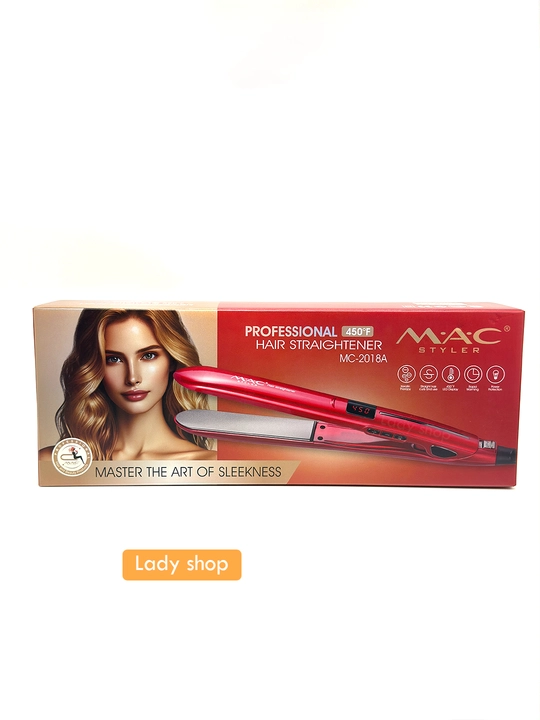 Выпрямитель для волос MAC Styler 450F, профессиональный утюжок, LED дисплей, 8 режимов