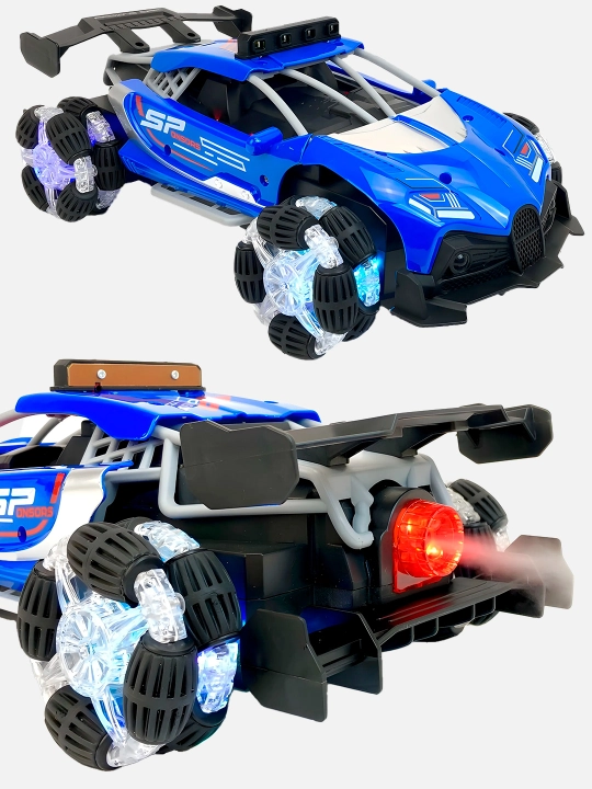Радиоуправляемая машина SPRAY CAR 2.4GHz, нитро-ускорение, свет