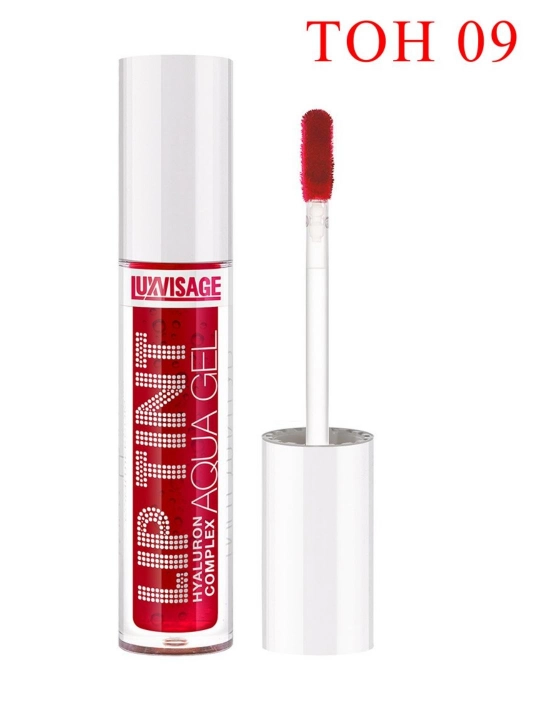 Тинт для губ Lip Tint Aqua Gel Hyaluron Complex, с гиалуроном, 3,4 г, LUXVISAGE - 