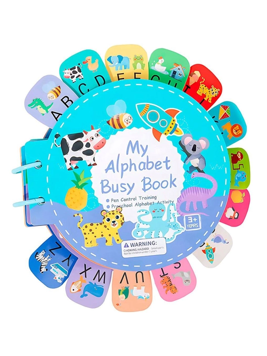 Развивающая книга Бизибук Montessori (Busy Book)