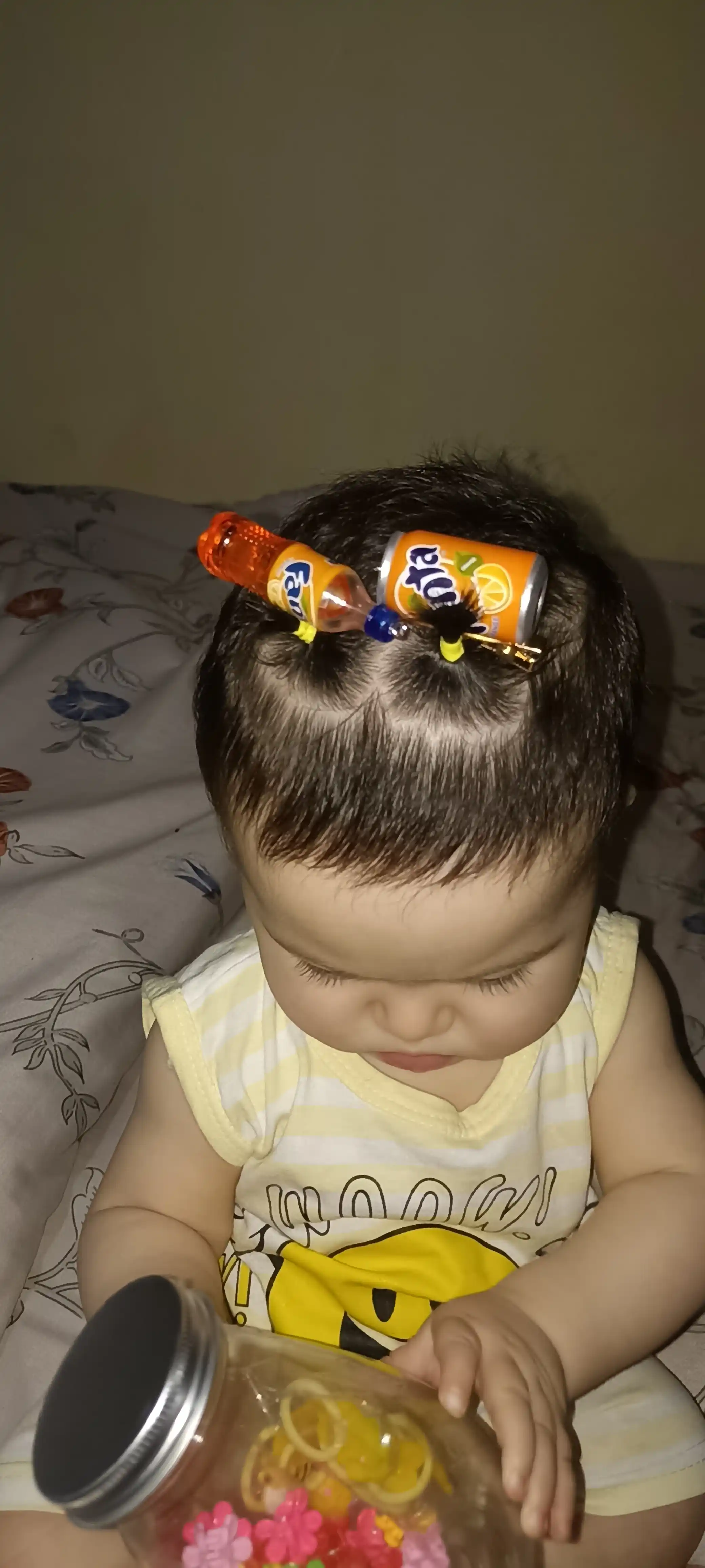 Набор заколок для волос Мороженое, Фрукты, Coca-cola, Pepsi, Fanta, Sprite, 2/5/6 шт