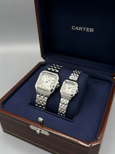 Парные часы Cartier для него и для неё