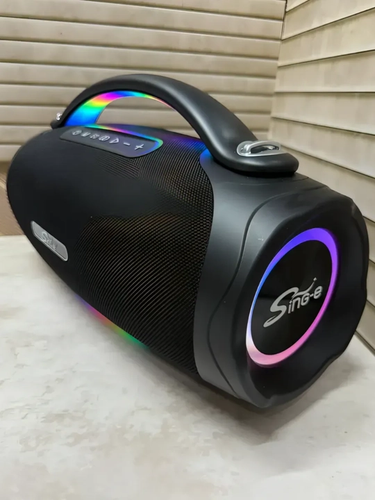 Караоке колонка Sing-E ZQA-98, 100W – Bluetooth, с микрофоном, мощный звук - 