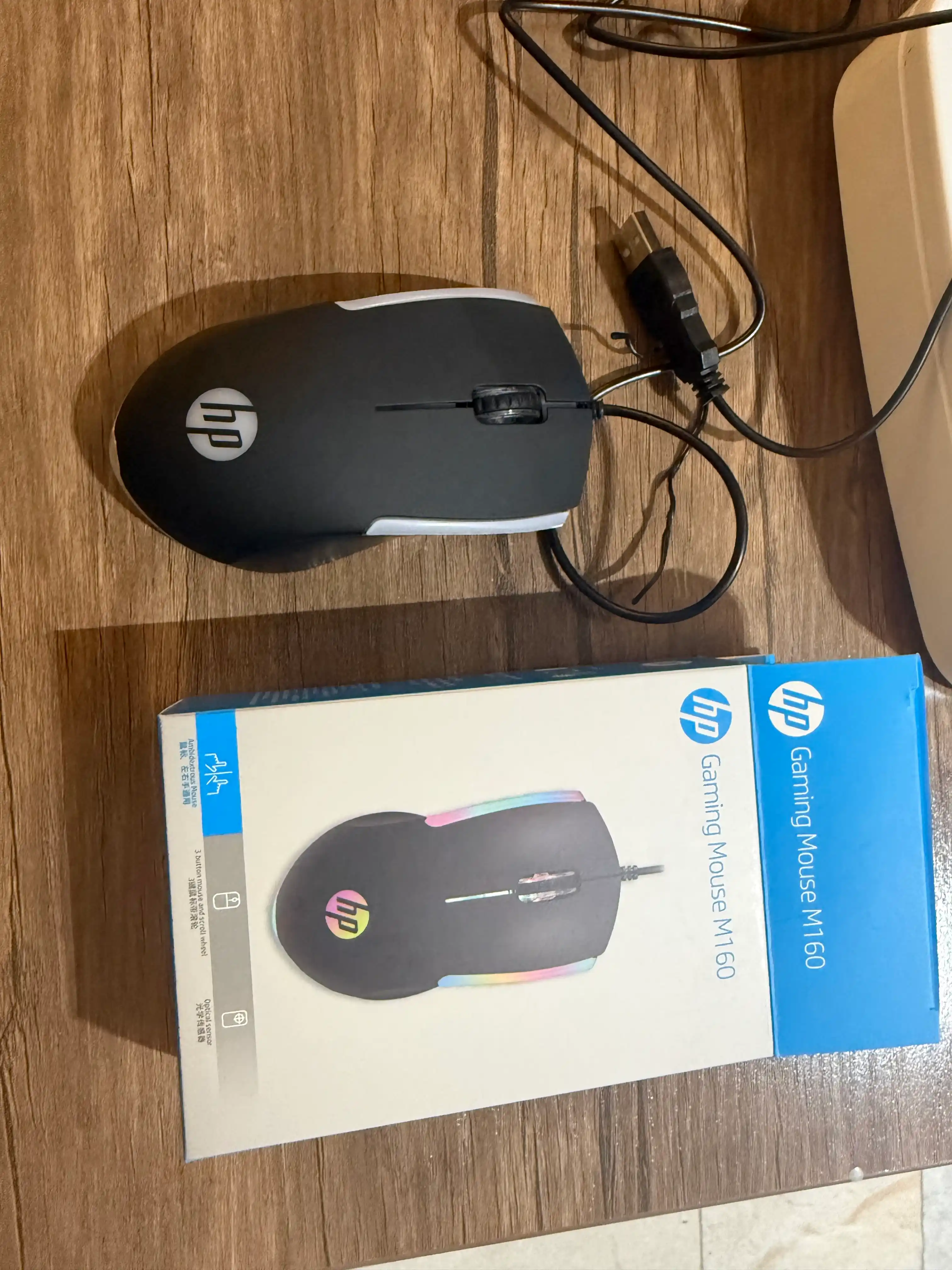 Проводная игровая мышь HP M160, M150