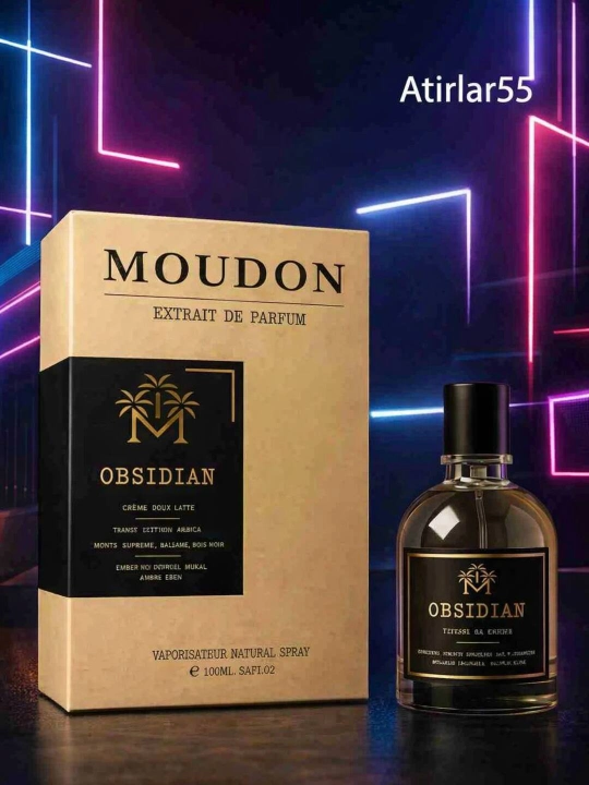 Moudon Obsidian духи для мужчин и женщин, 100 мл - 