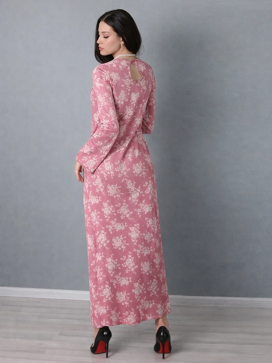 Платье макси в пол, универсальный крой, размеры S, M, L, XL