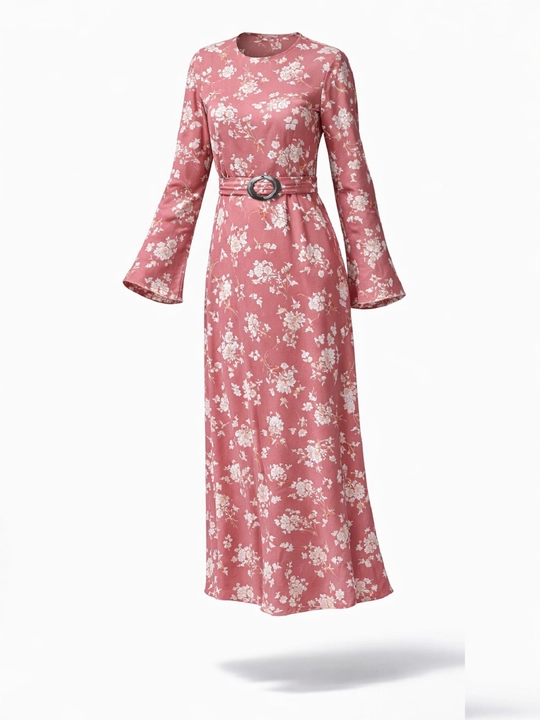Платье макси в пол, универсальный крой, размеры S, M, L, XL