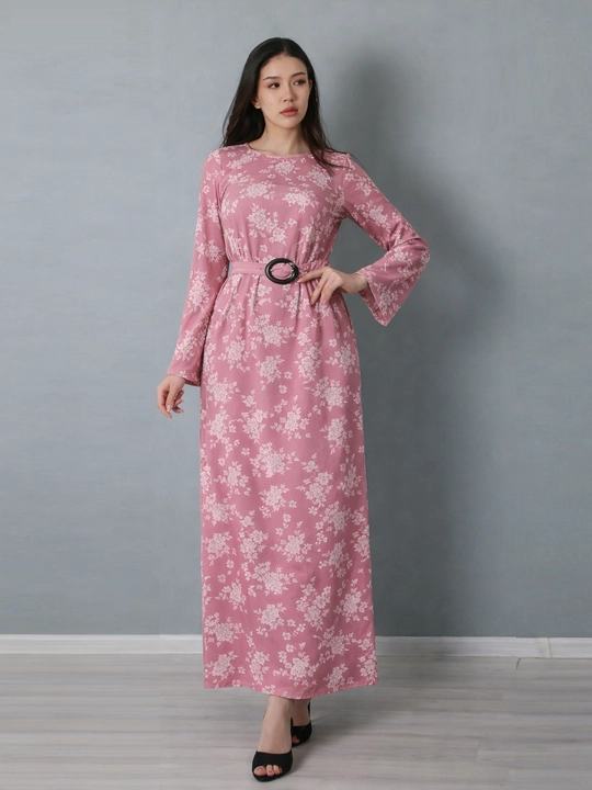 Платье макси в пол, универсальный крой, размеры S, M, L, XL