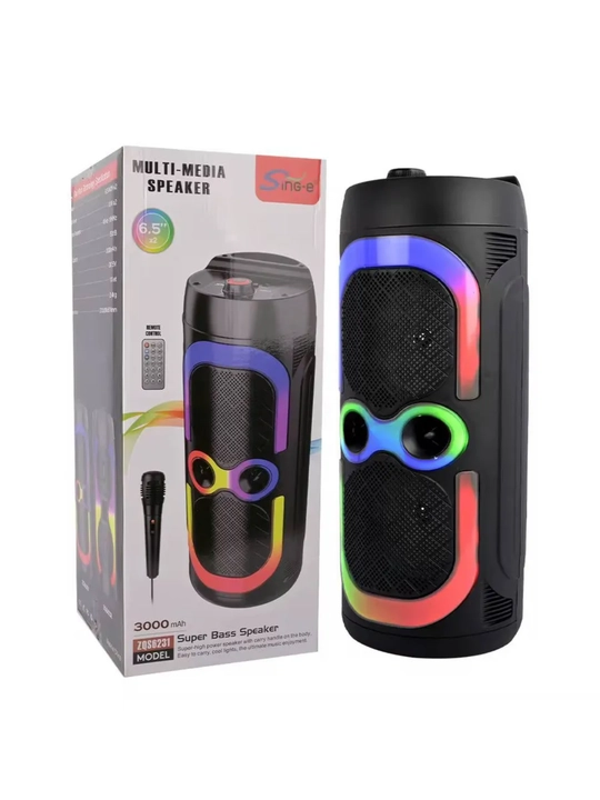 Караоке колонка ZQS-6231 – Bluetooth,  Bass, мощный звук