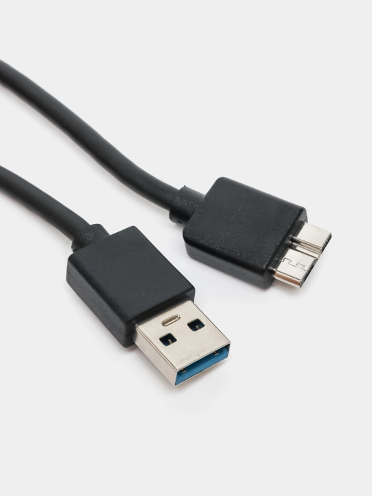 HDD kabel microB USB 3.0 – 5 Gbit/s tezlikdagi ma’lumot uzatish