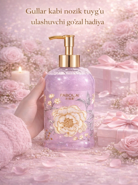 FABOL’AI xushbo‘y dush geli, kundalik foydalanish uchun, 500 ml - 