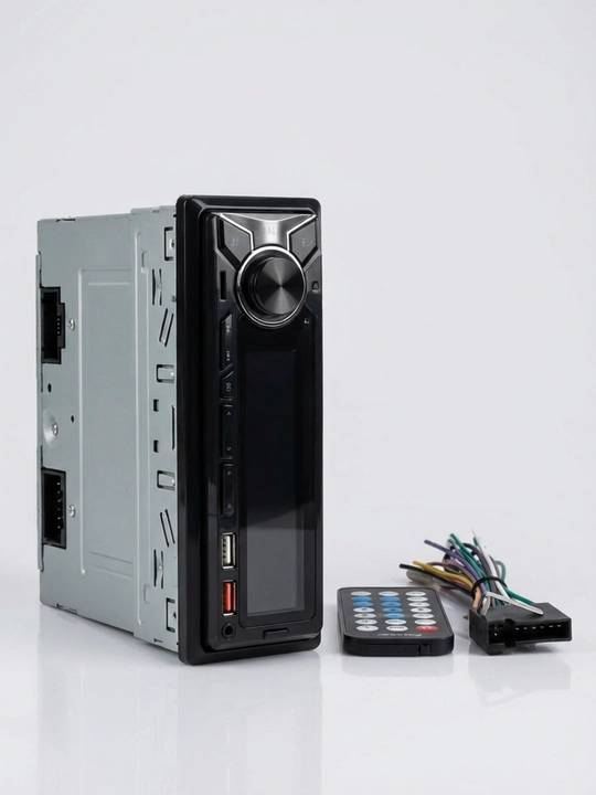 Avtomobil uchun joystikli magnitafon, Bluetooth, AUX, 2USB, FM-radio