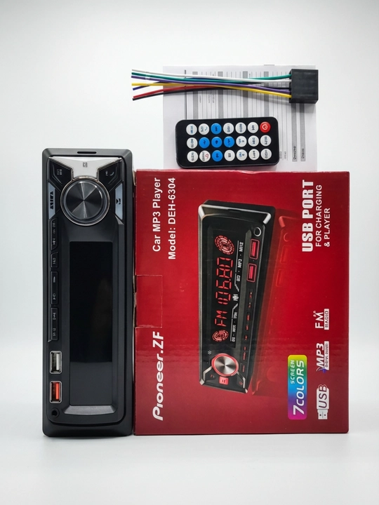 Avtomobil uchun joystikli magnitafon, Bluetooth, AUX, 2USB, FM-radio