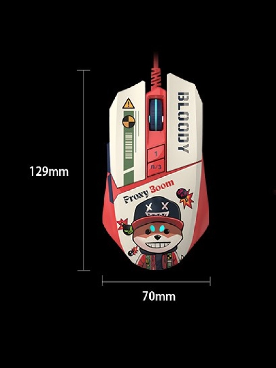 Bloody W63 Max Proxy Boom Gaming Mouse