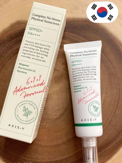 AXIS-Y SPF 50+ солнцезащитный крем, для жирной и чувствительной кожи, корейский SPF, 50 мл