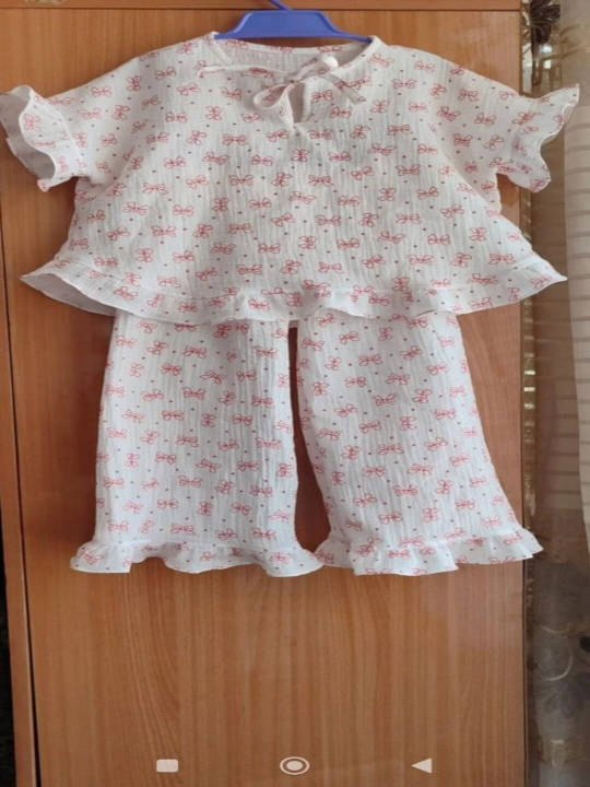 Qizlar uchun dvoyka, 6-9 yosh - xudi kostyumi va shim,futer 2 ipli, kundalik to‘plam