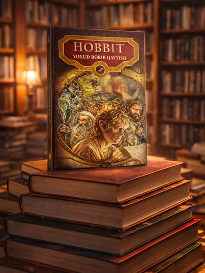 Hobbit yoxud borib qaytish J.R.R. Tolkien Fantastik roman Jahon fantastikasi kitob