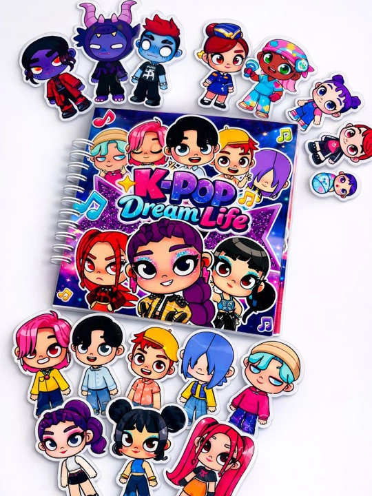 Альбом на липучках K-POP Drem Life Avatar World - 