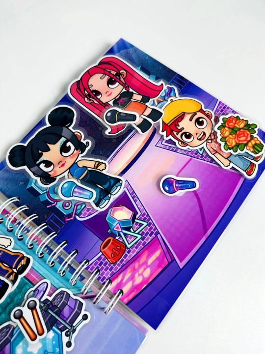 Альбом на липучках K-POP Drem Life Avatar World