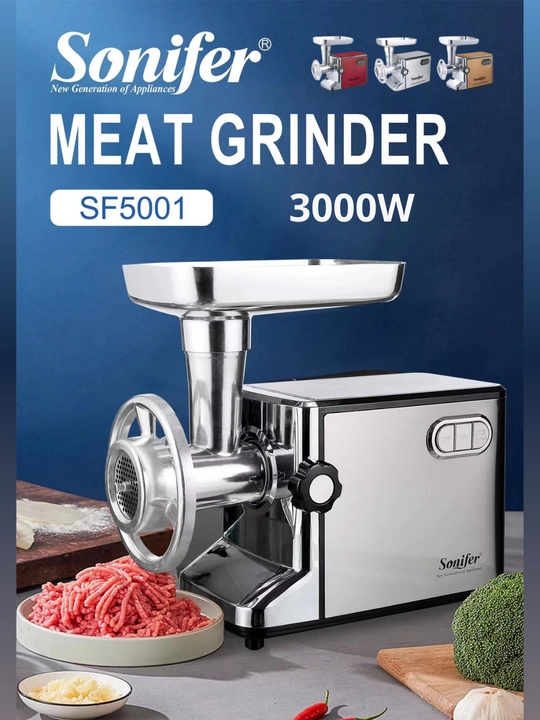 Elektr go‘sht maydalagich SONIFER 3000W - 