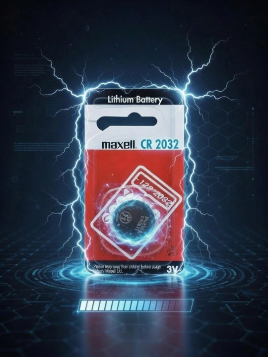 Maxell CR2032 batareyasi (3V), uzoq muddatli quvvat - 