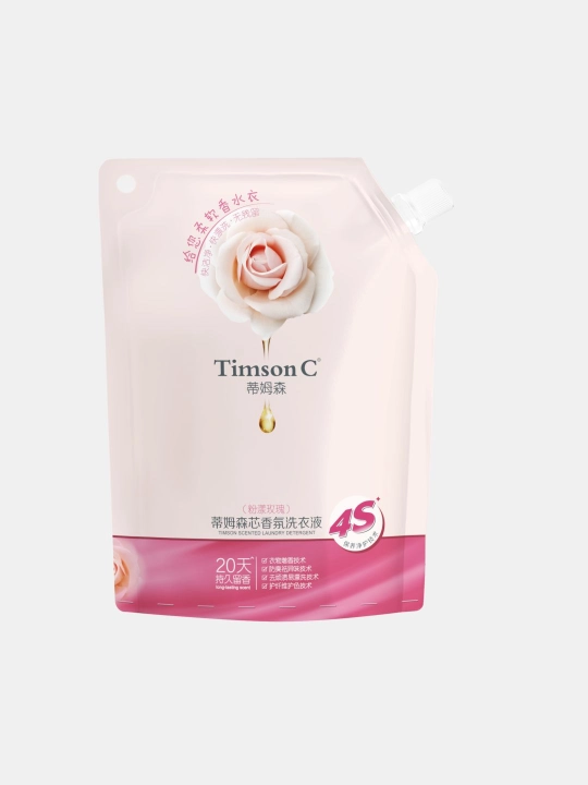 Timson kir yuvish geli — barcha turdagi kiyimlar uchun universal