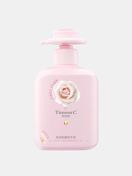Timson C antibakterial suyuq sovun, 500 ml — atirgul hidi bilan
