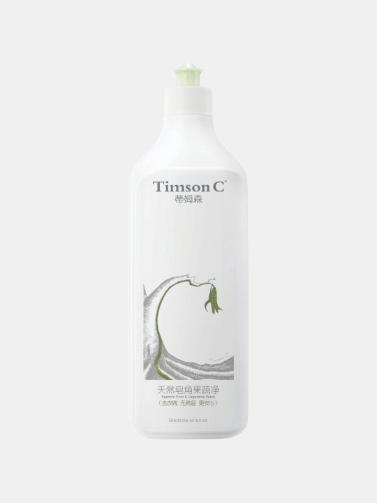 Timson Saponin meva va sabzavotlarni yuvish uchun suyuqlik, 520 ml