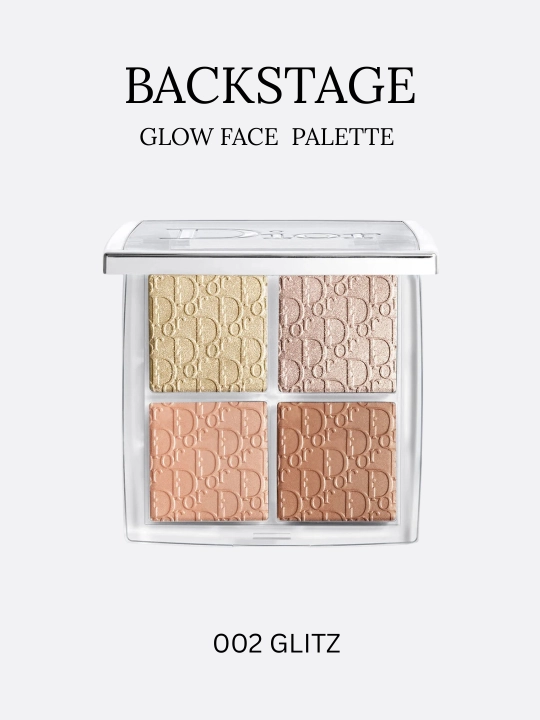 Xaylayter palitra makiyaj uchun, Backstage glow face palette - 